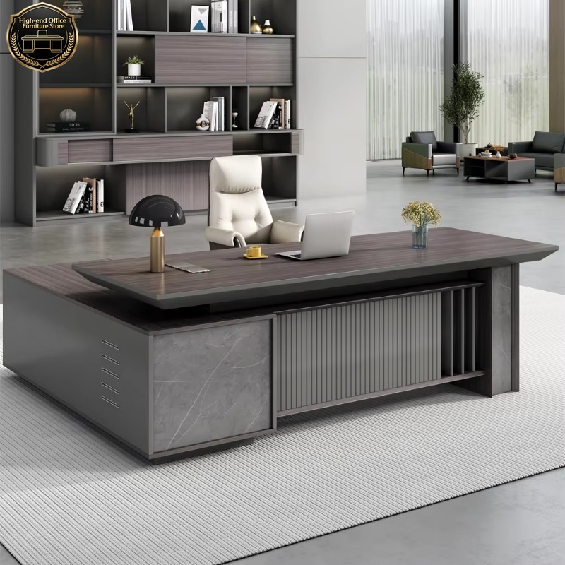 Office Furniture Wholesale - Customized Wholesale Modern L-Shaped Executive Desk