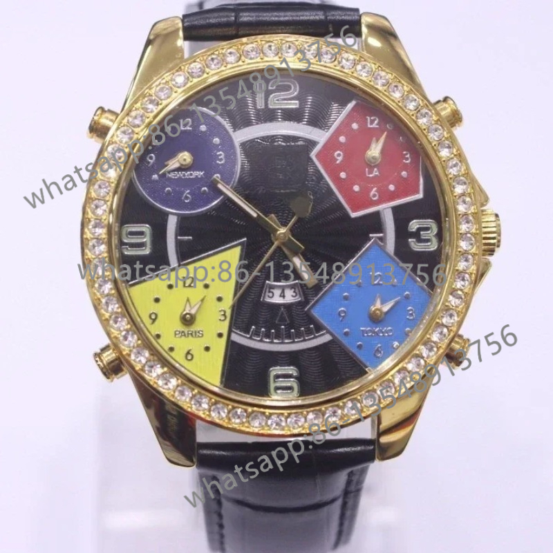 Five Time Zone Men's Watch Qua - Office Furniture Zone recension och pris