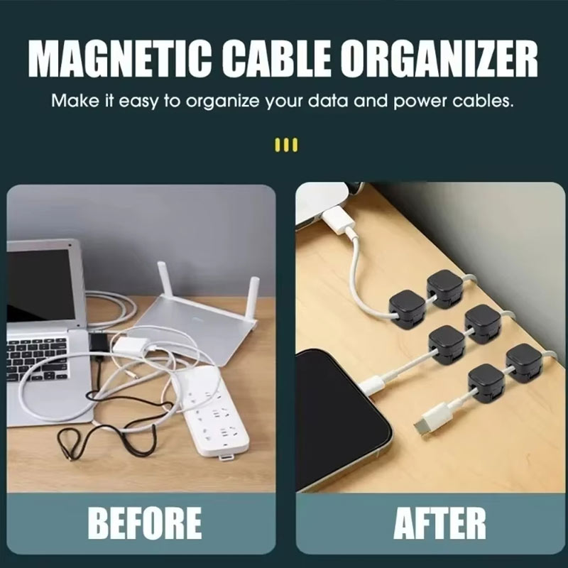 Magnetic Cable Clip Cable Hold - Pegboard Office Organizer recension och pris