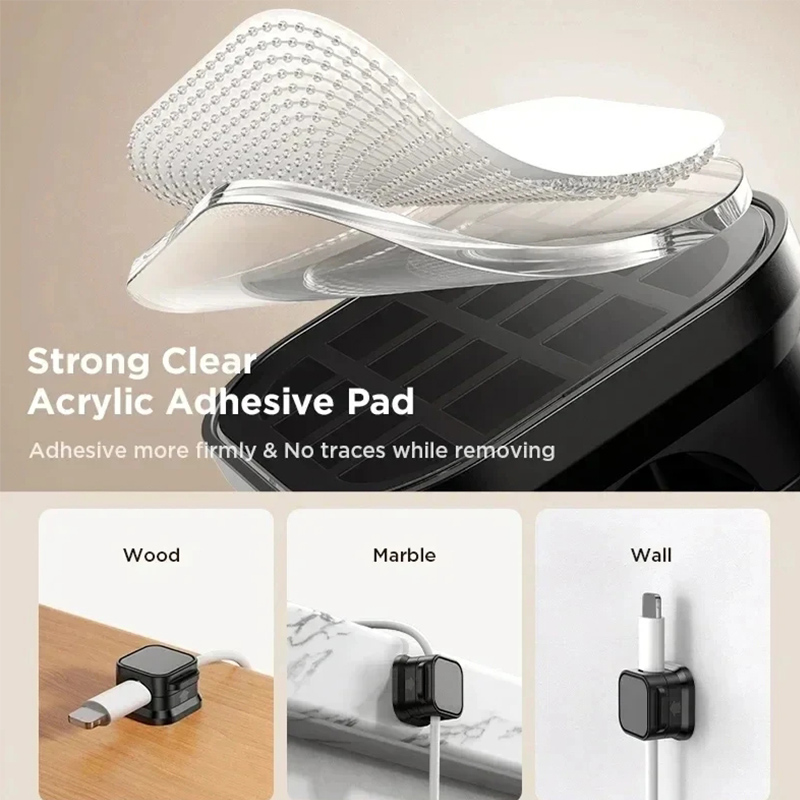Magnetic Cable Clip Cable Hold - Pegboard Office Organizer recension och pris