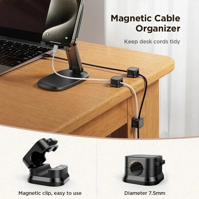 Magnetic Cable Clip Cable Hold - Pegboard Office Organizer recension och pris