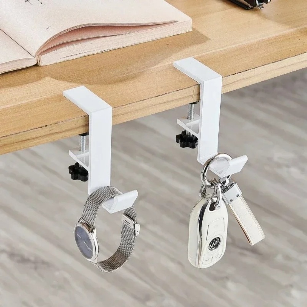 1/2Pcs Punch-Free Adjustable D - Pegboard Office Organizer recension och pris