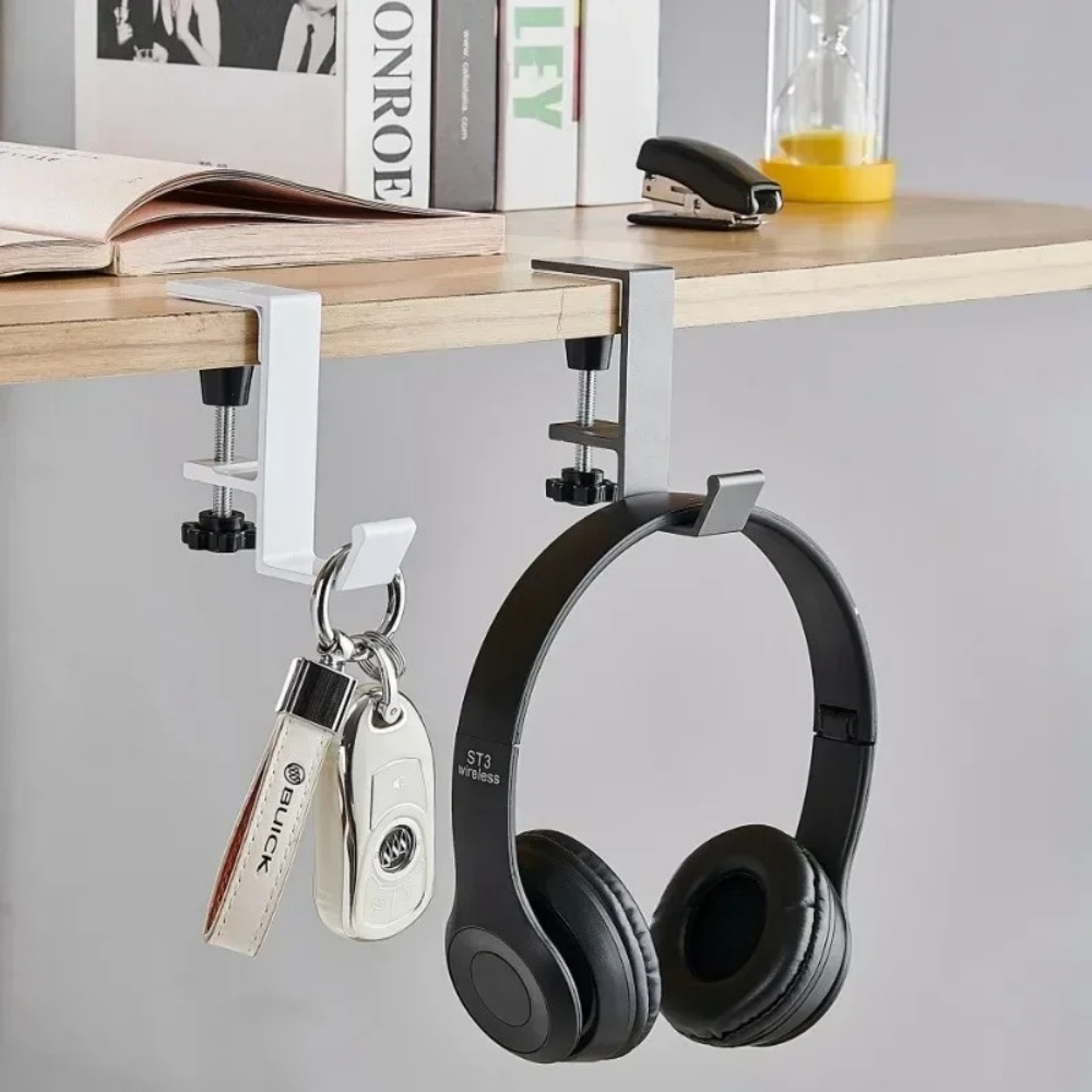 1/2Pcs Punch-Free Adjustable D - Pegboard Office Organizer recension och pris