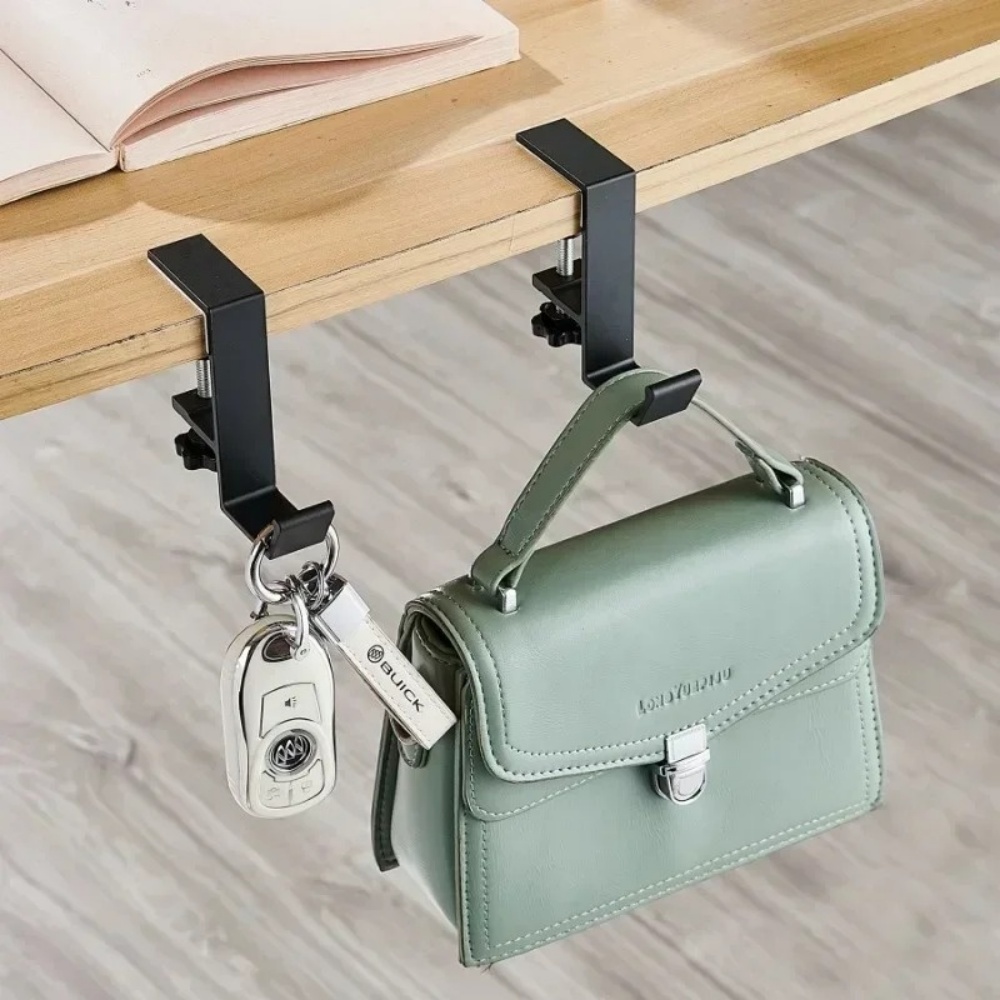 1/2Pcs Punch-Free Adjustable D - Pegboard Office Organizer recension och pris