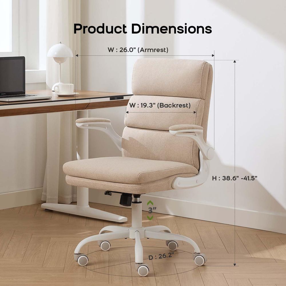 Small Desk Chair, Comy Oice Ch - Office Furniture Zone recension och pris