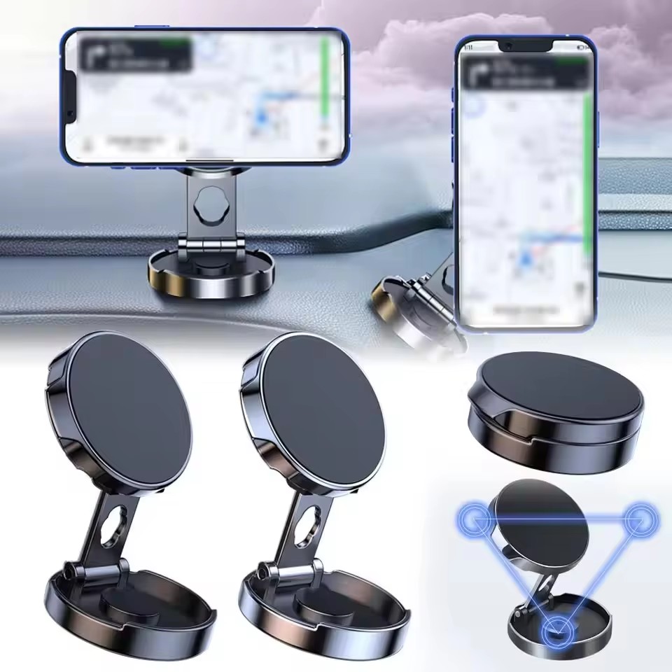 Round Folding Magnetic Car Hol - Mobile Pedestal Cabinet recension och pris