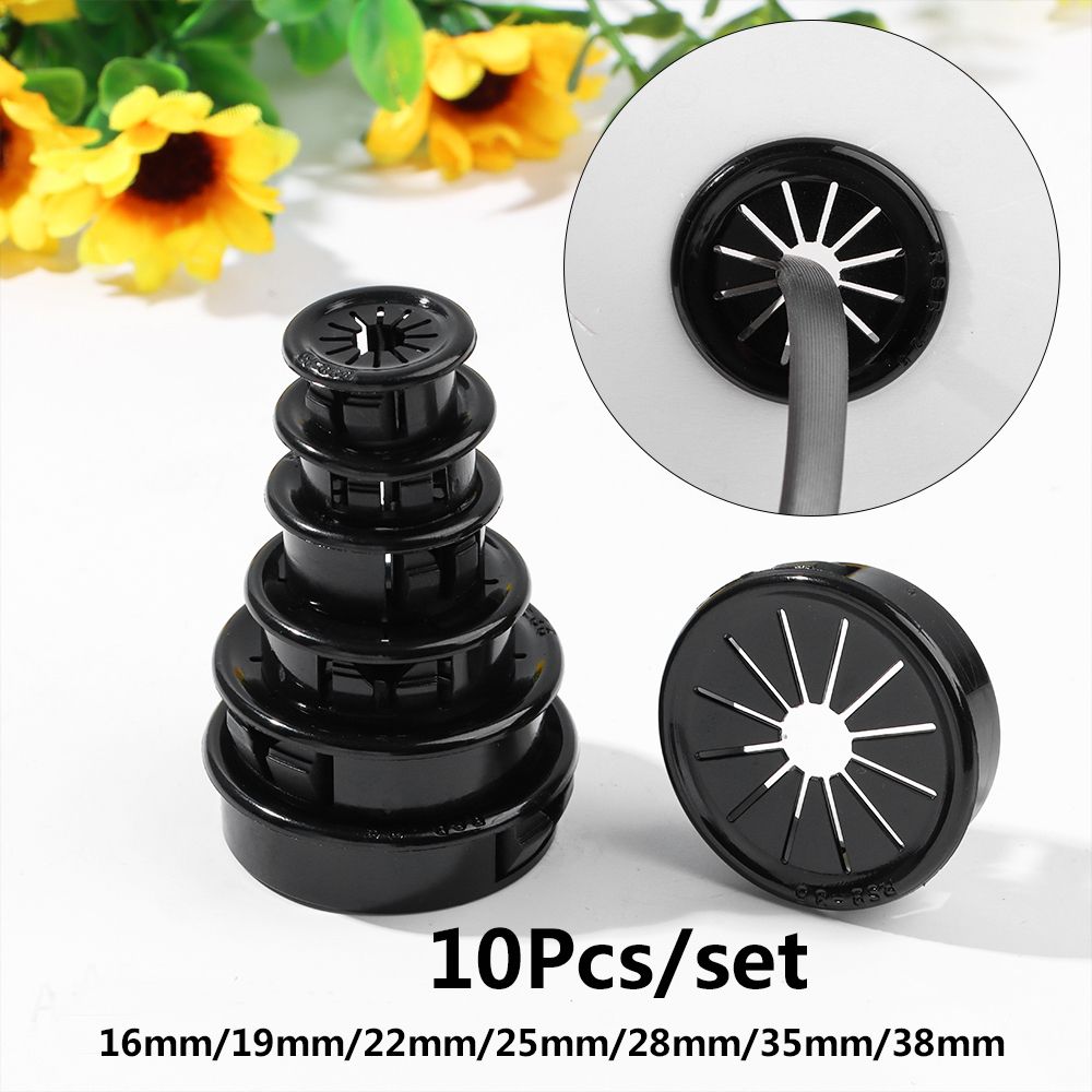 10pcs/set Plastic Cable Hole C - Office Furniture Set recension och pris