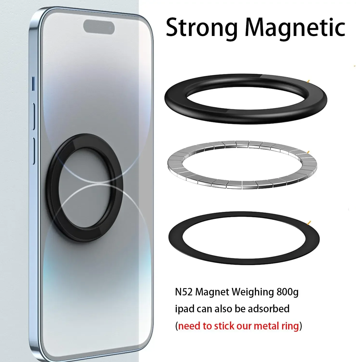 For MagSafe Magnetic Ring Hold - Mobile Pedestal Cabinet recension och pris