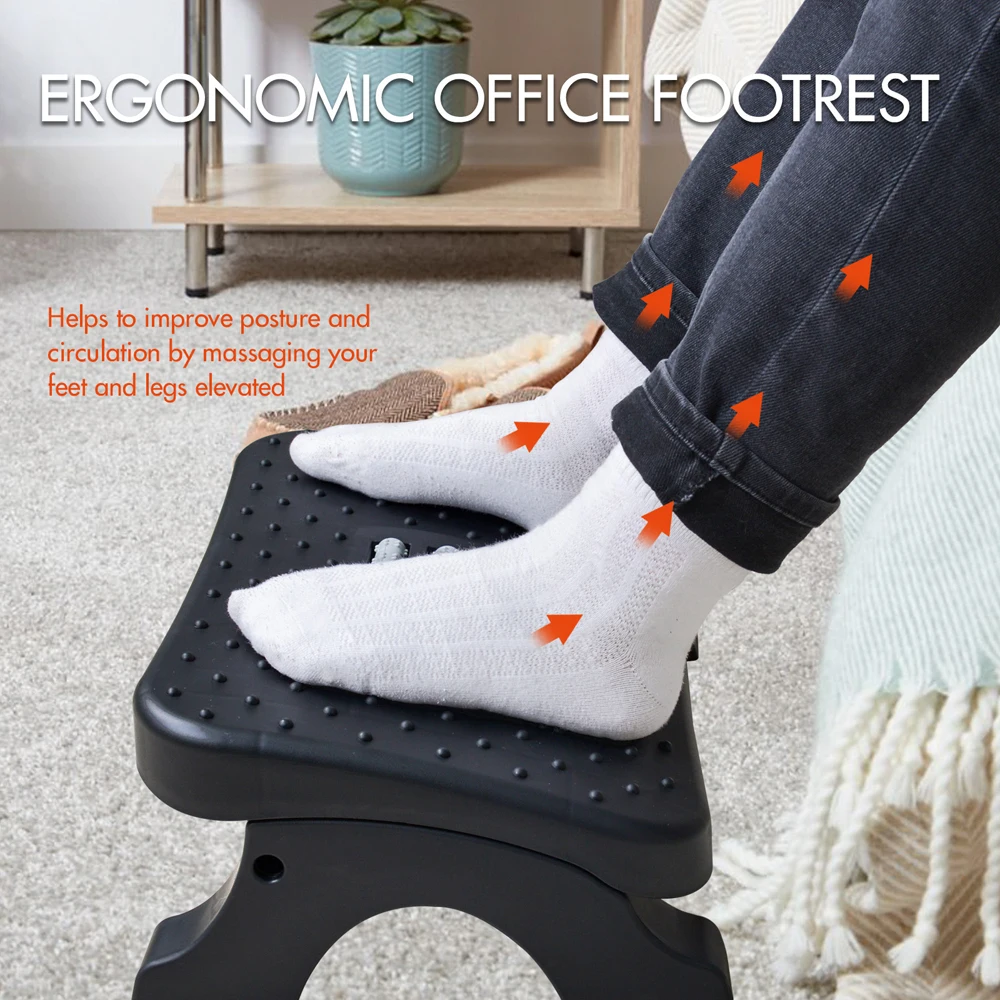 Ergonomic Under Desk Footrest  - Office Furniture Wholesale recension och pris