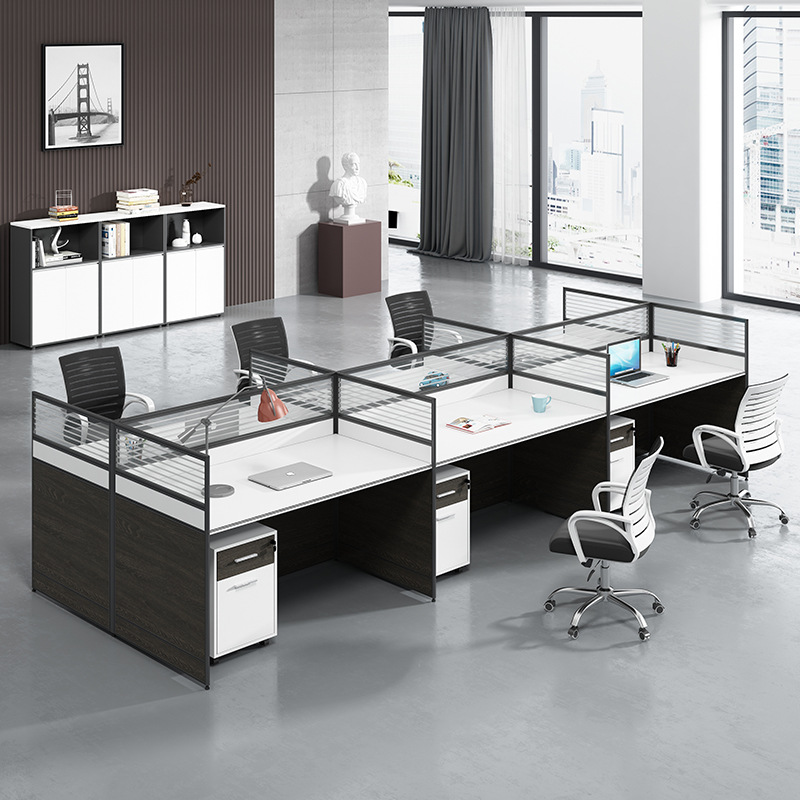 Screen workstation staff desk  - Office Furniture Now recension och pris