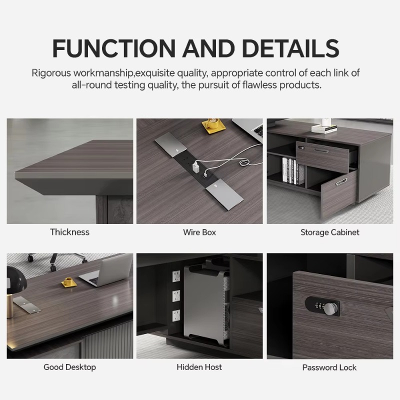 Customized Wholesale Modern L- - Office Furniture Wholesale recension och pris
