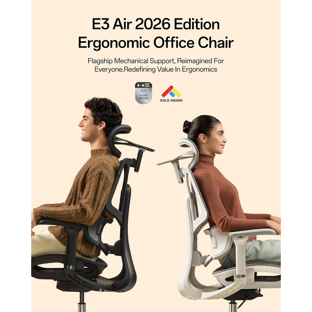 E3 Air 2026 Ergonomic Oice Cha - Office Furniture Zone recension och pris