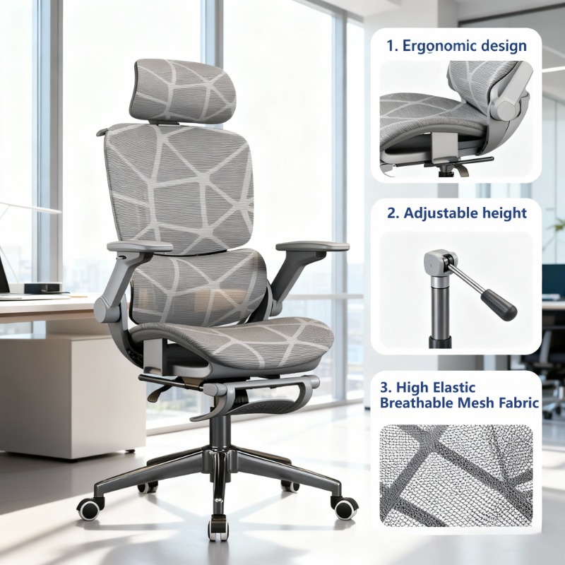 Air Titan Full Mesh Office Com - Office Furniture Zone recension och pris