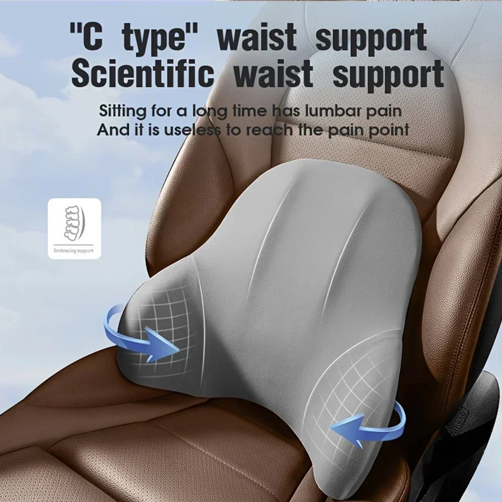 Car Seat Neck Pillow & Lumbar  - Office Furniture Set recension och pris