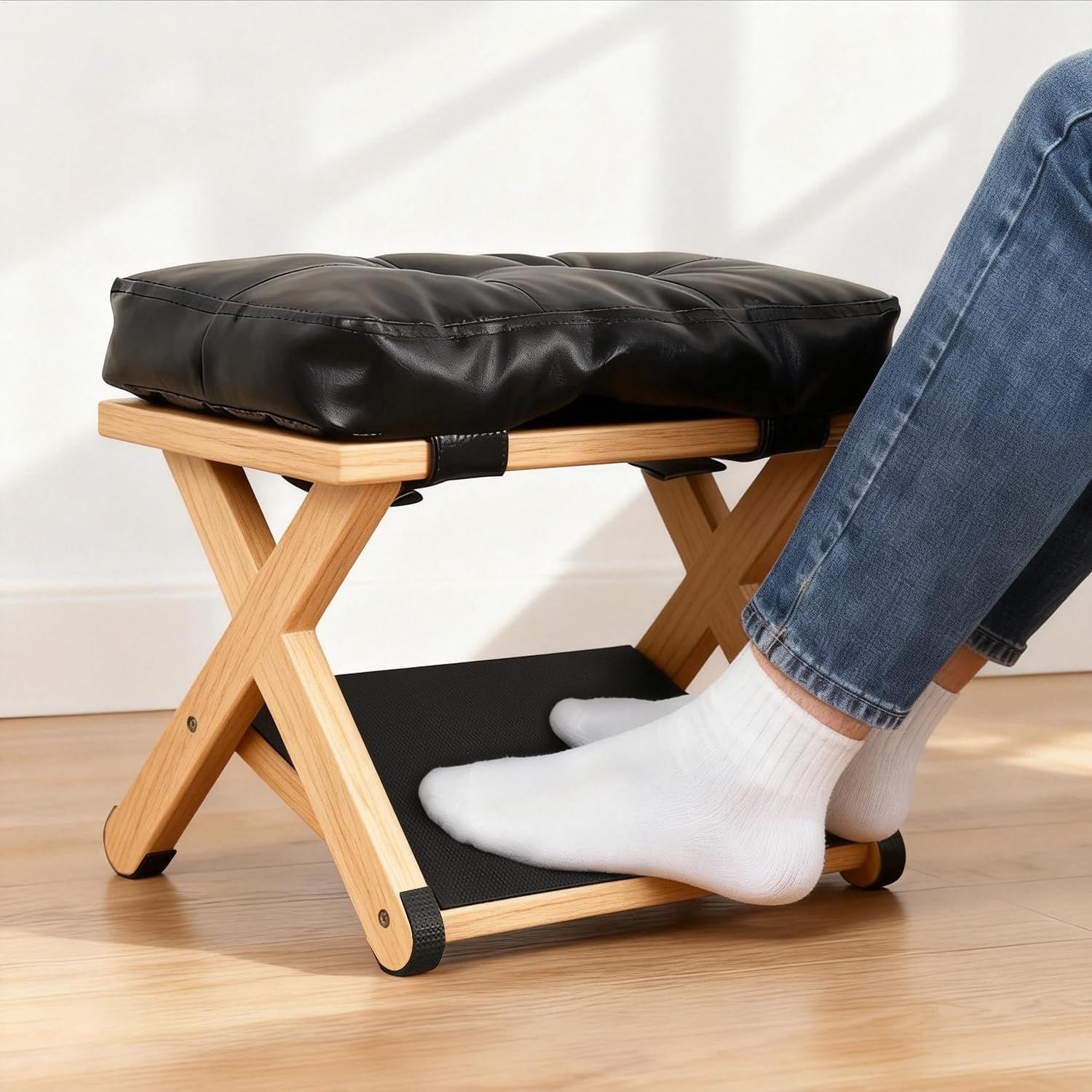 Foot Rest Under Desk Wooden Do - Office Furniture Wholesale recension och pris