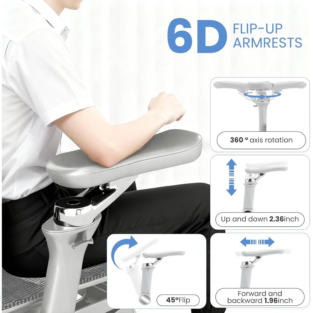 Ergonomic Oice Chair with ootr - Office Furniture Zone recension och pris